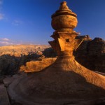 Coupole du temple du Deir à Petra - Photo Mario Verin