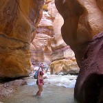 Jordanie - randonnée en canyon de la Mer Morte
