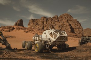 Le Rover de "Seul sur Mars", courtesy of www.city-espace.com