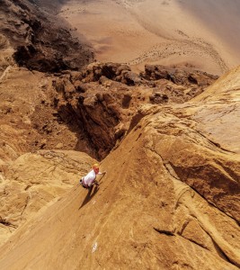 Gloria, Jebel Kharazeh - Wadi Rum climbing