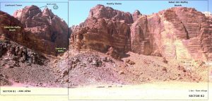  Affordable climbs scrambles Wadi Rum Jordan