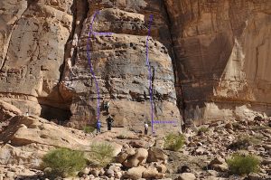  Single pitch bolted climbs Wadi Rum