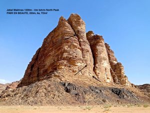 trad climbs Wadi Rum