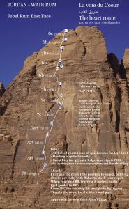 The Heart Route in Wadi Rum