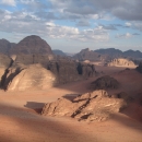 sejour-trekking-jordanie-le-massif-de-rum-vu-de-haut