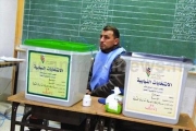 Bureau de vote en Jordanie, lors des élections parlementaires de janvier 2013.