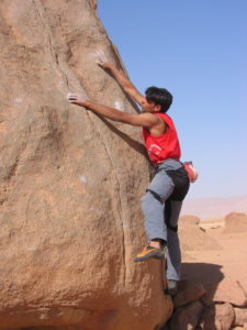 Bouldering in Jordan - Escalade en bloc en Jordanie