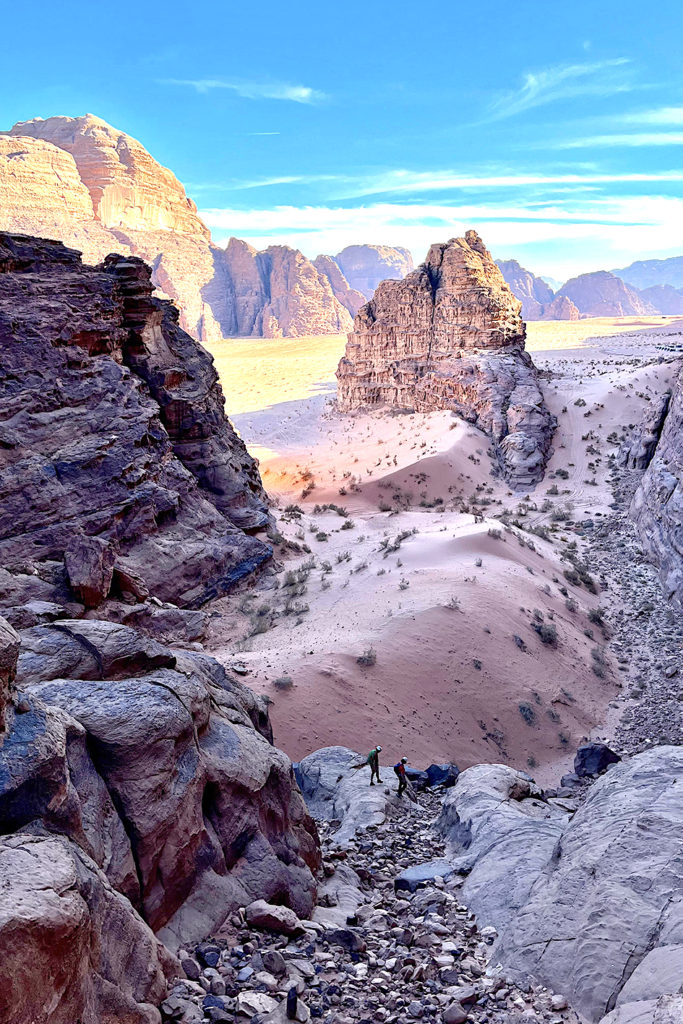 Ghôrj Um Ishrin - Coeur de Wadi Rum en Jordanie